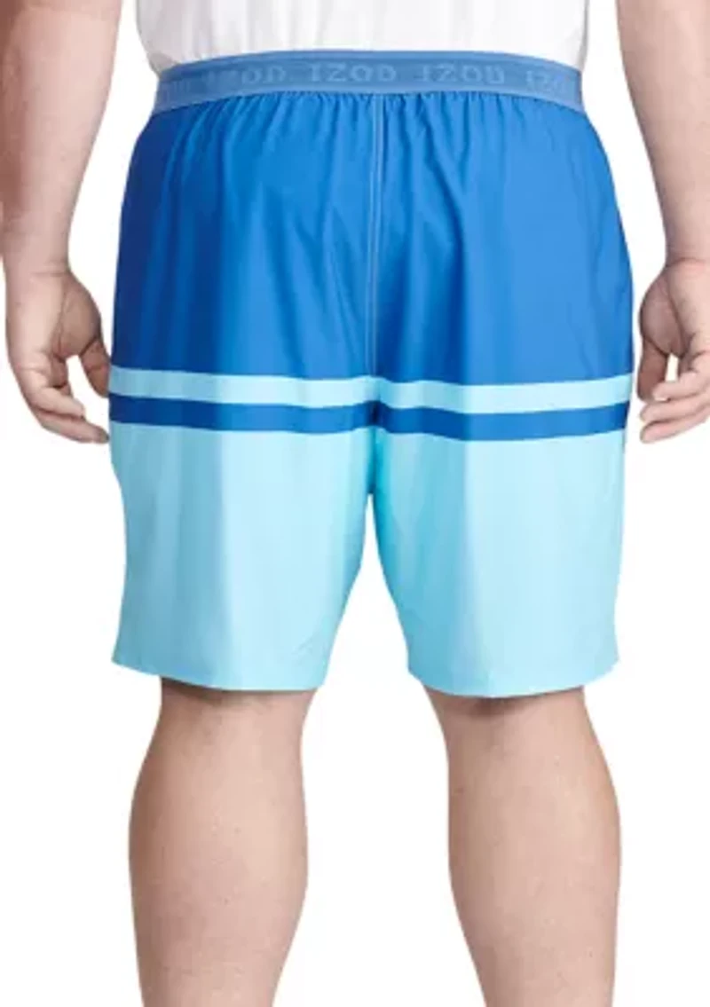 Big & Tall Saltwater Beach Performance Swim Trunks