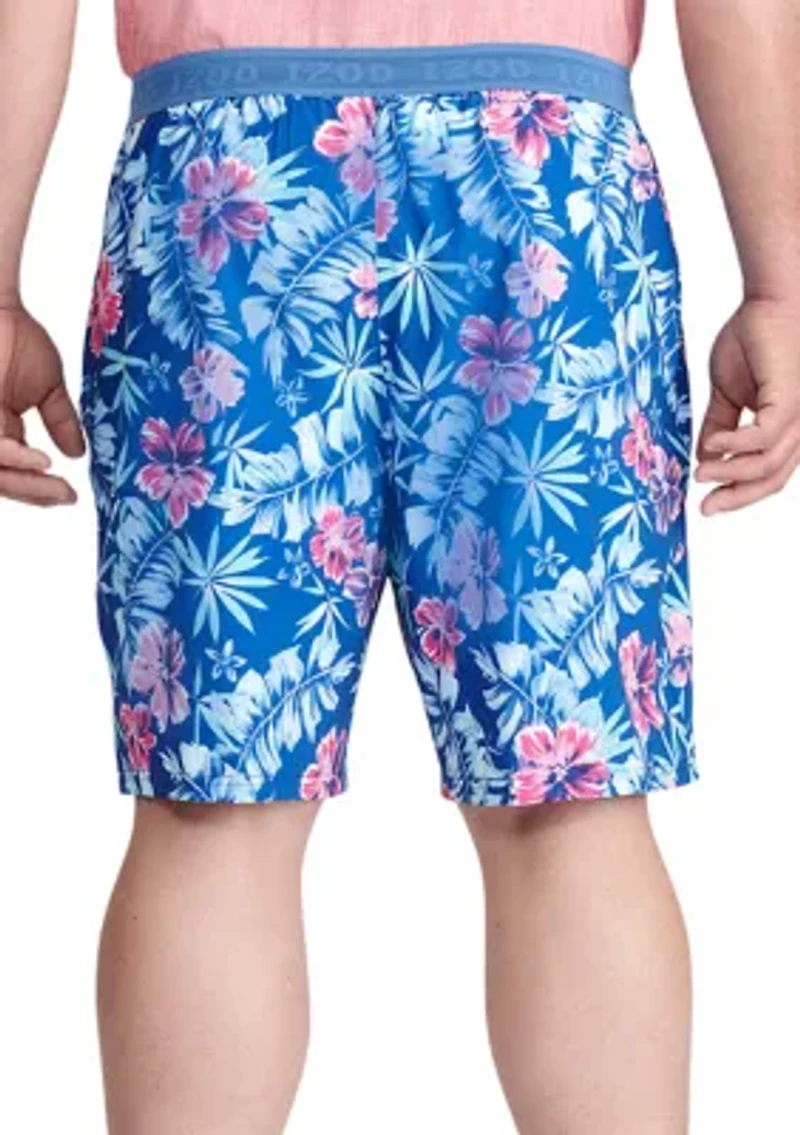 Big & Tall Saltwater Beach Performance Swim Trunks