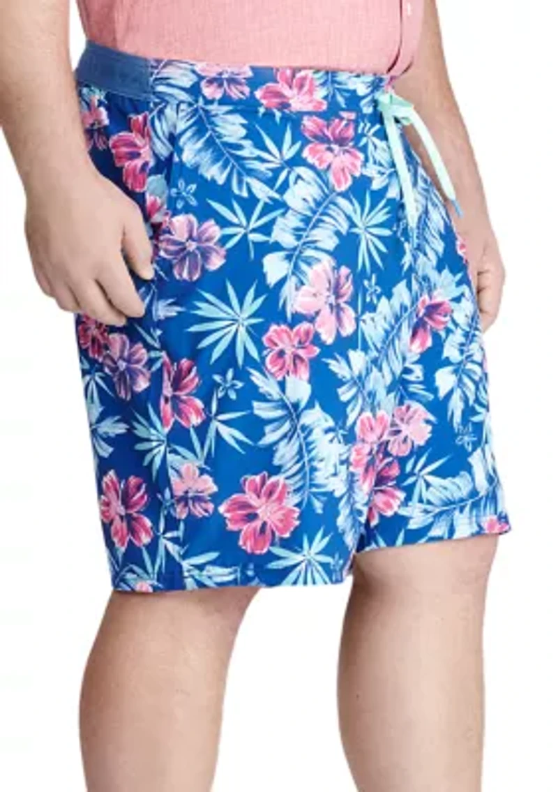 Big & Tall Saltwater Beach Performance Swim Trunks