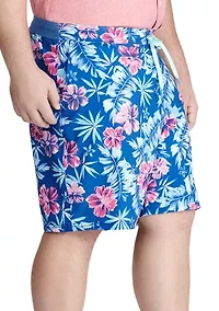 Big & Tall Saltwater Beach Performance Swim Trunks