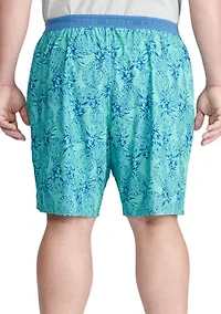 Big & Tall Saltwater Beach Performance Swim Trunks