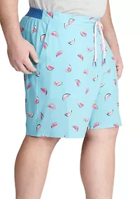 Big & Tall Saltwater Beach Performance Swim Trunks
