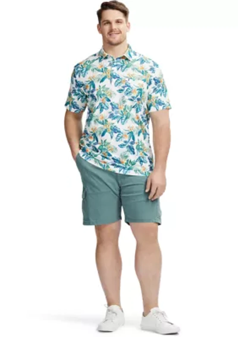 Big & Tall Sunshield Performance Short Sleeve Polo Shirt