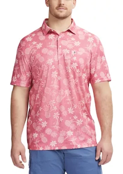 Big & Tall Sunshield Performance Short Sleeve Polo Shirt