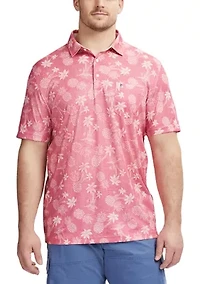 Big & Tall Sunshield Performance Short Sleeve Polo Shirt