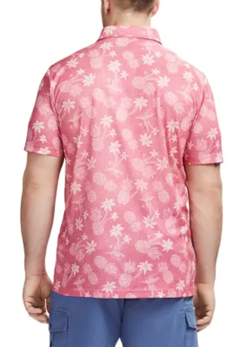 Big & Tall Sunshield Performance Short Sleeve Polo Shirt