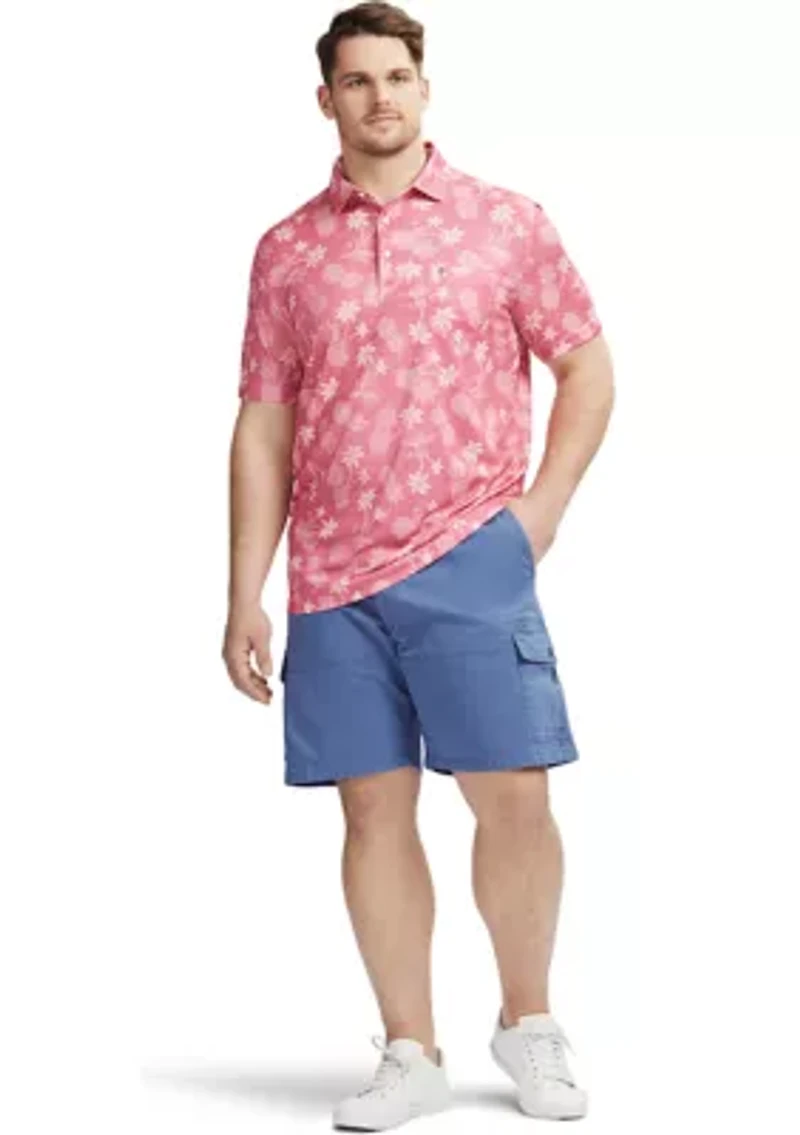 Big & Tall Sunshield Performance Short Sleeve Polo Shirt