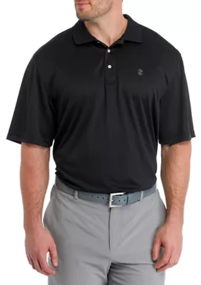 Big & Tall Grid Polo Shirt