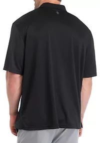 Big & Tall Grid Polo Shirt