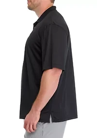 Big & Tall Grid Polo Shirt