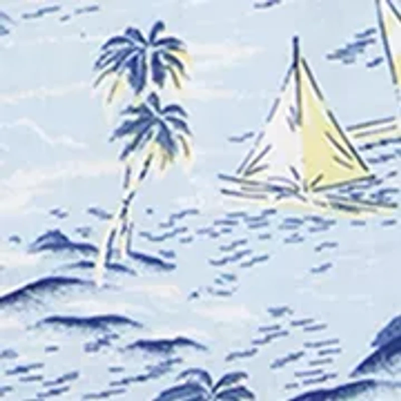 Big & Tall Dockside Chambray Short Sleeve Button Down Shirt