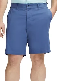 Big & Tall Men's Saltwater Flat Front Chino Shorts
