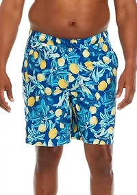 Big & Tall Saltwater Beach Performance Swim Trunks