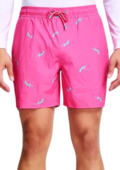 Saltwater Beach Performance Swim Trunks