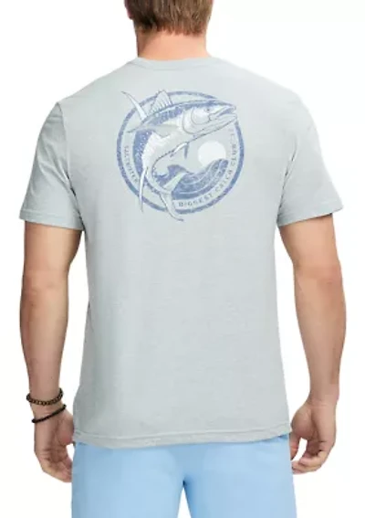 Short Sleeve Soft Washed Graphic Crew T-Shirt
