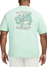 Big & Tall Saltwater Short Sleeve Graphic T-Shirt