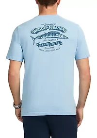 Soft Wash Short Sleeve Graphic Crew Neck T-Shirt