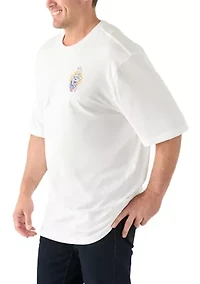 Big & Tall Short Sleeve Sunny Times Dog Graphic T-Shirt