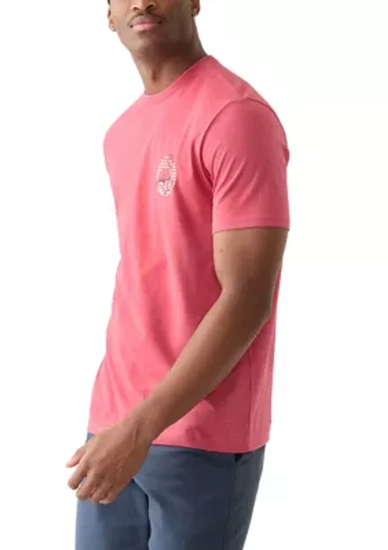 Flamingo Short Sleeve Graphic T-Shirt