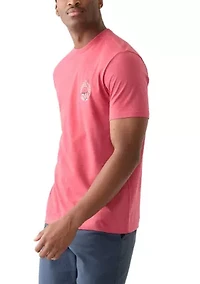 Flamingo Short Sleeve Graphic T-Shirt