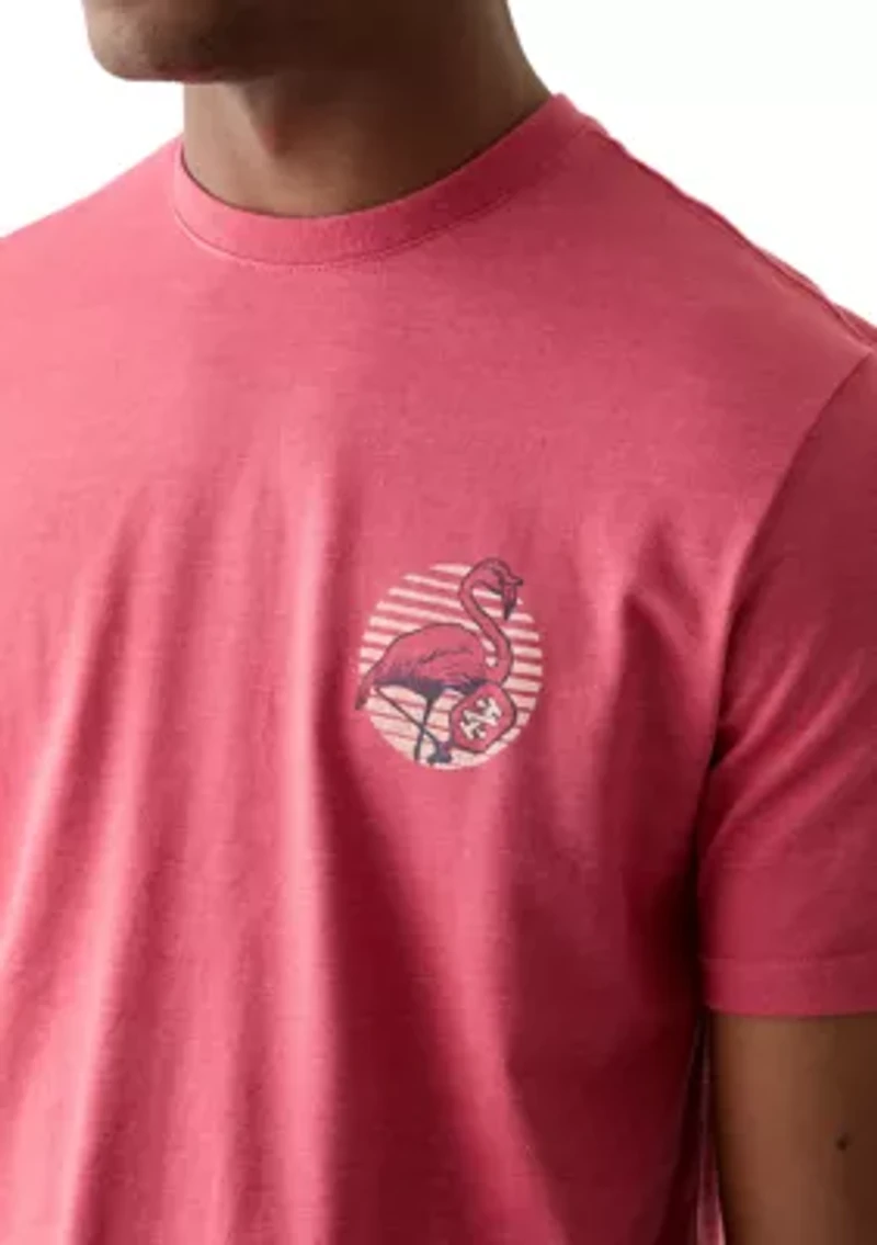Flamingo Short Sleeve Graphic T-Shirt