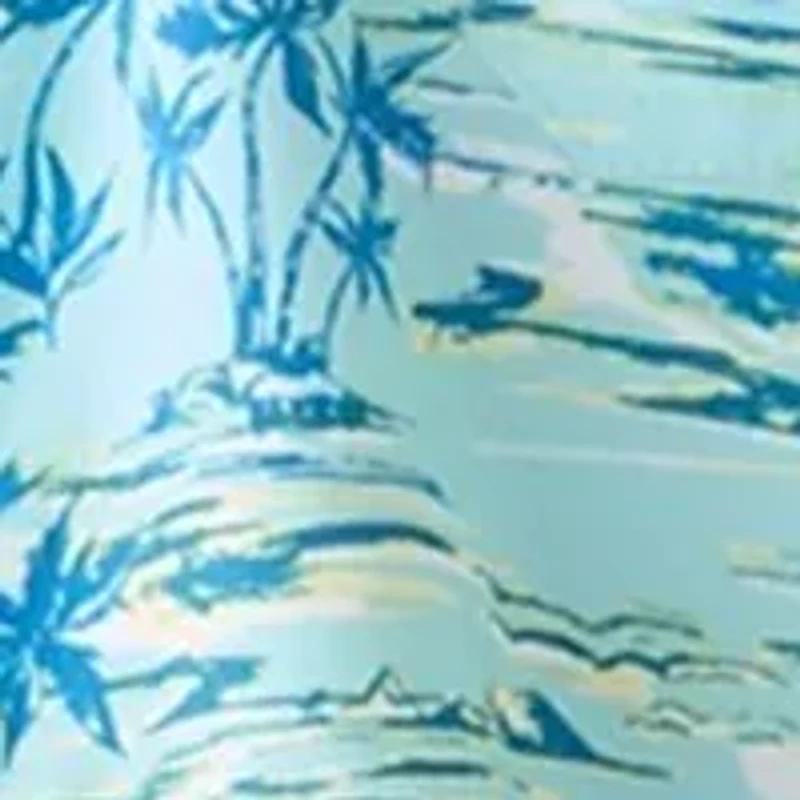 Short Sleeve Sunshield Printed Beach Shirt