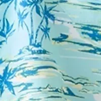 Short Sleeve Sunshield Printed Beach Shirt
