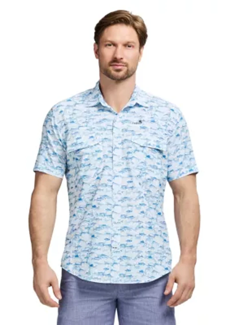 Sunshield Printed Beach Shirt