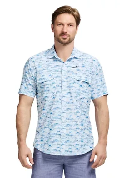 Sunshield Printed Beach Shirt