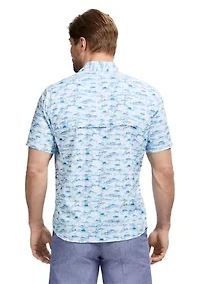Sunshield Printed Beach Shirt