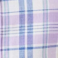 Big & Tall Short Sleeve Madras Plaid Woven Shirt