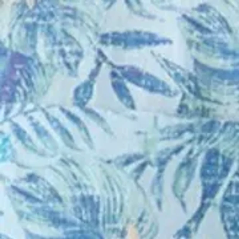 Big & Tall Dockside Chambray Printed Shirt