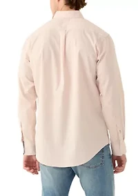 Long Sleeve Performance Gingham Shirt
