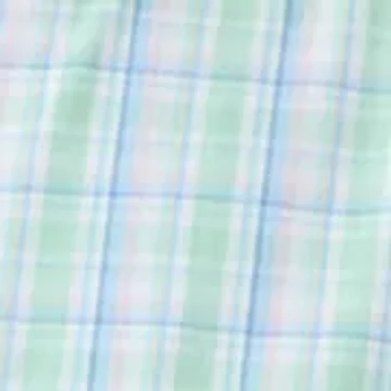Big & Tall Long Sleeve Performance Comfort Multi Plaid Woven Shirt