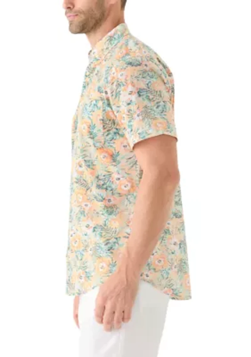 Dockside Chambray Printed Woven Shirt
