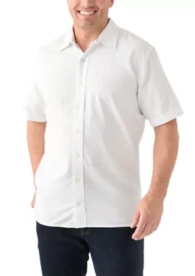 Big & Tall Short Sleeve Button Up Shirt