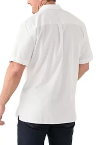 Big & Tall Short Sleeve Button Up Shirt