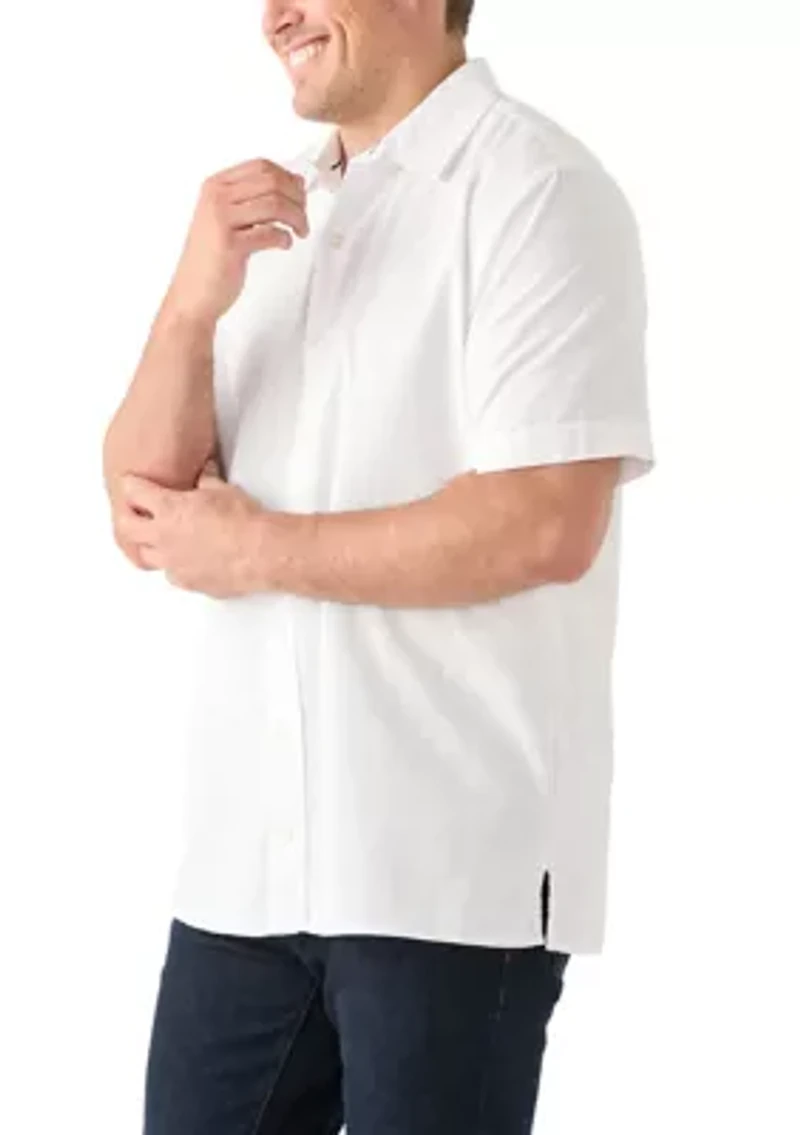 Big & Tall Short Sleeve Button Up Shirt