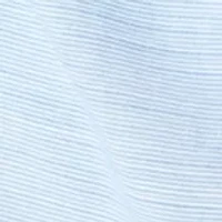 Short Sleeve Dockside Chambray Stripe Button Up Shirt