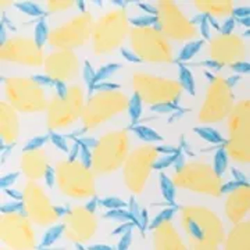 Short Sleeve Breeze Lemon Print Shirt