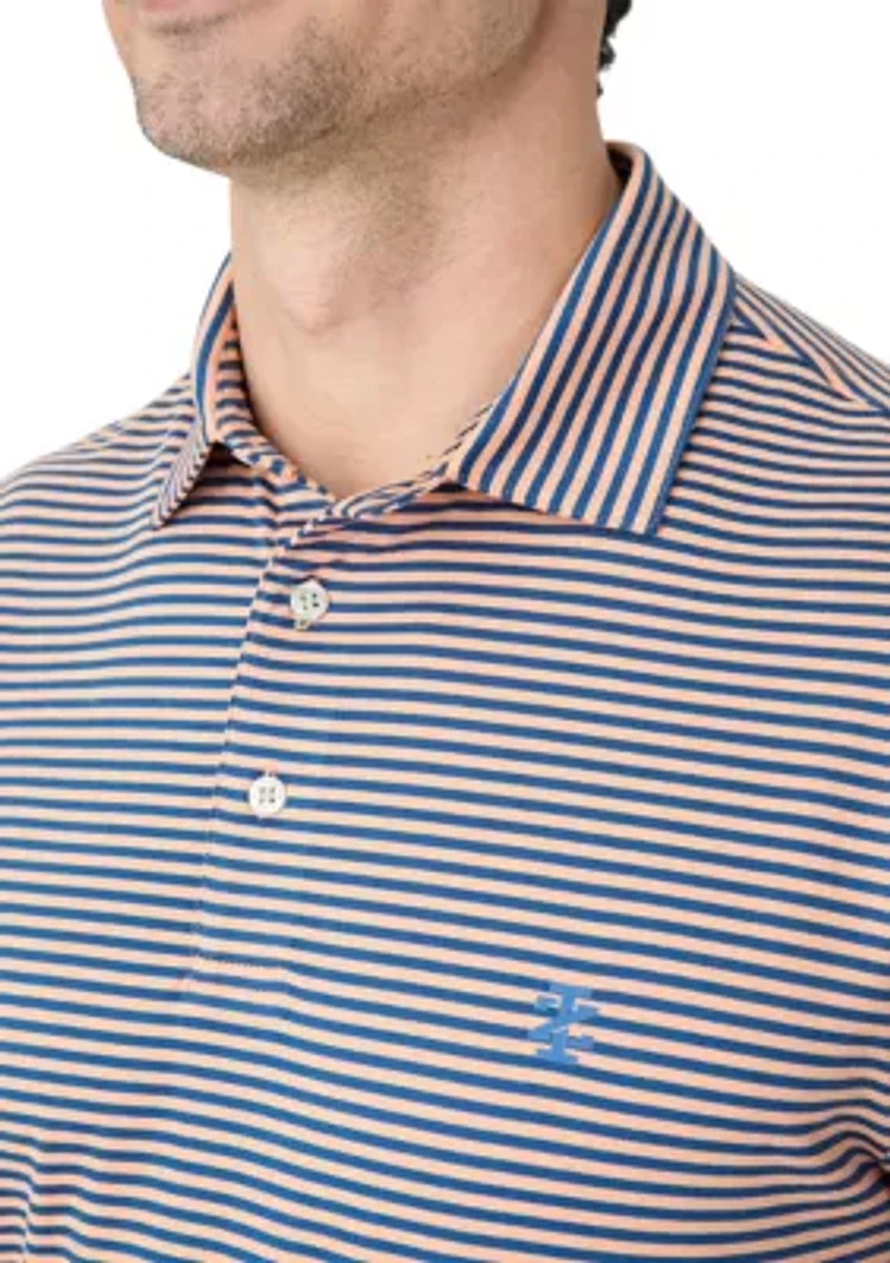 Clubhouse Stripe Polo Shirt