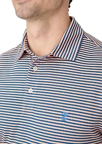 Clubhouse Stripe Polo Shirt