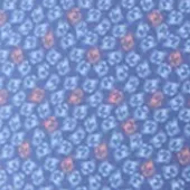 Short Sleeve Crab Print Polo Shirt