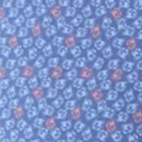 Short Sleeve Crab Print Polo Shirt