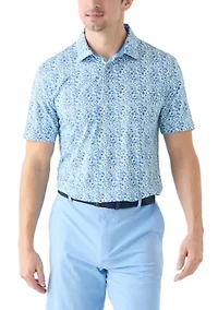 Swingflex Elite Printed Polo Shirt