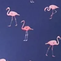 Big & Tall Flamingo Printed Polo Shirt