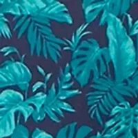 Big & Tall Jungle Blues Printed Polo Shirt
