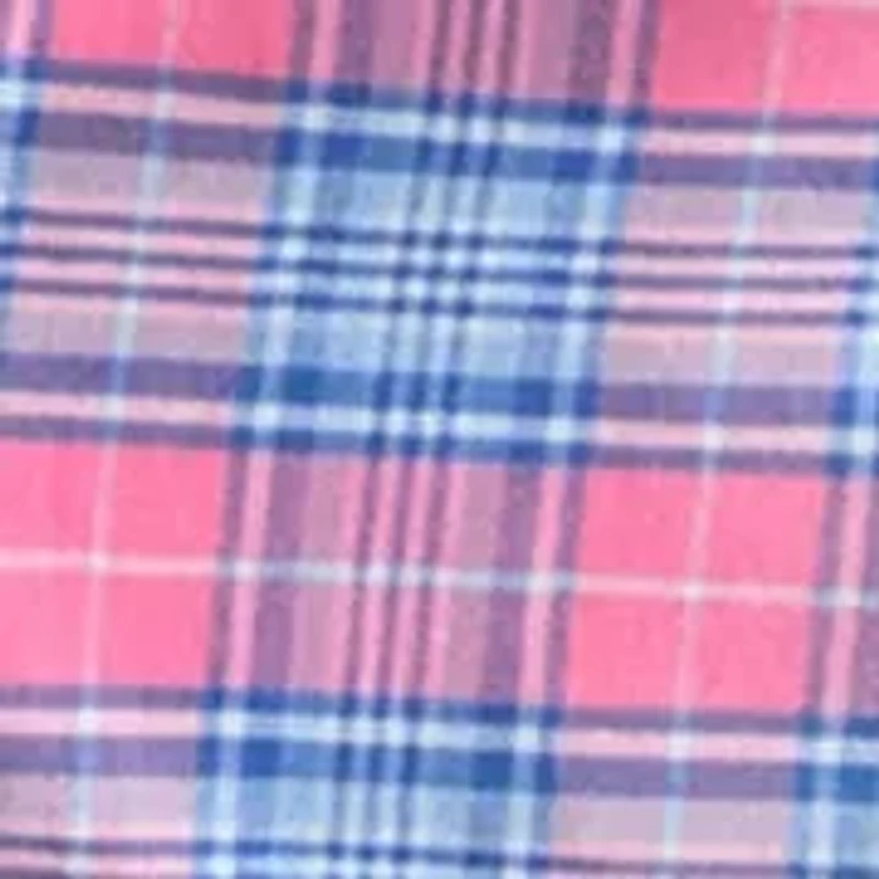 Long Sleeve Oxford Plaid Shirt