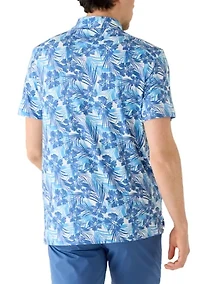 Men's Golf Swingflex Elite Short Sleeve Printed Polo