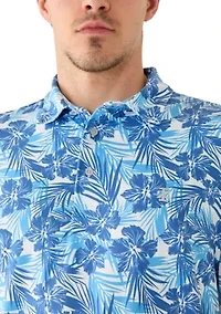 Men's Golf Swingflex Elite Short Sleeve Printed Polo